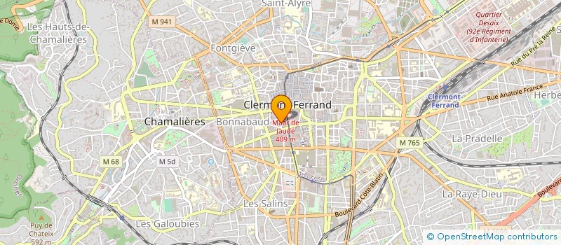 localisation de l'entreprise CAFE COTON CLERMONT à CLERMONT-FERRAND