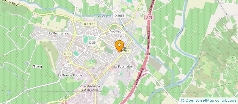 localisation de l'entreprise CAFE COURS à MONTPELLIER