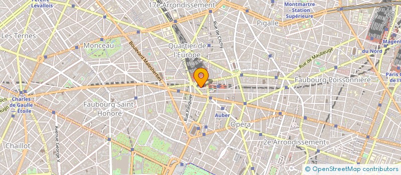 localisation de l'entreprise CAFE CREME à PARIS