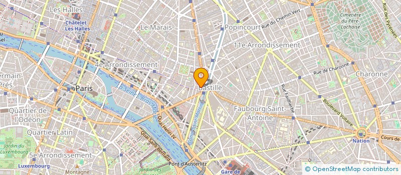 localisation de l'entreprise CAFE CREME  PARIS