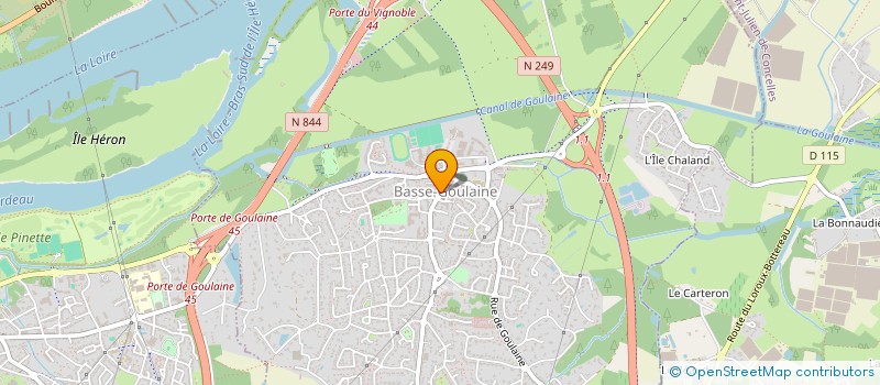 localisation de l'entreprise CAFE CREME  SAINT-JULIEN-DE-CONCELLES