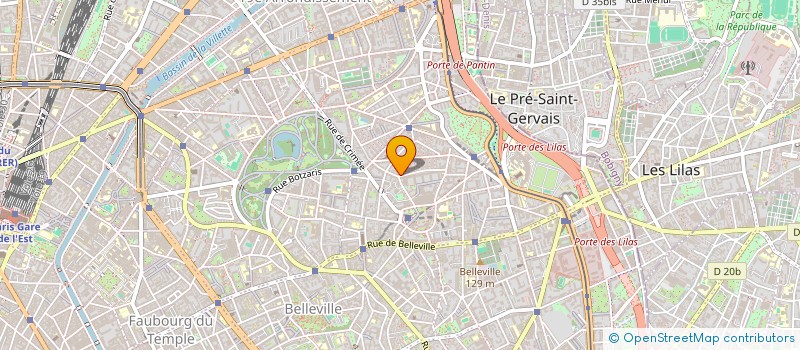 localisation de l'entreprise CAFE CREME COMMUNICATION  PARIS