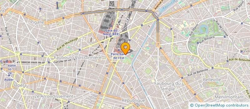 localisation de l'entreprise CAFE DE FRANCE  PARIS