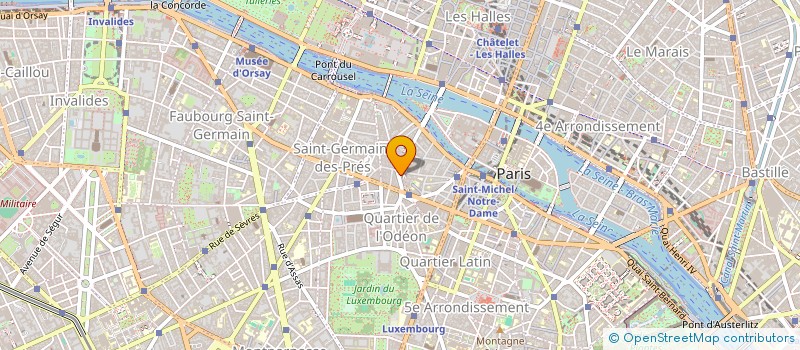 localisation de l'entreprise CAFE DE L'ANCIENNE COMEDIE  PARIS