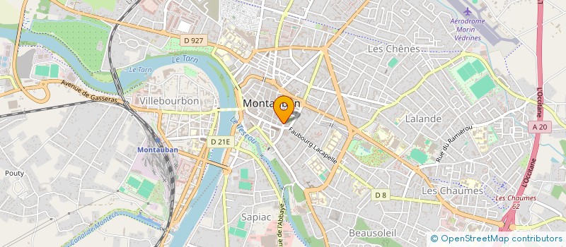 localisation de l'entreprise CAFE DE L EUROPE  MONTAUBAN