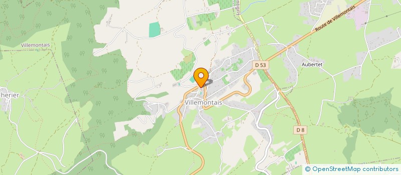 localisation de l'entreprise CAFE DE LA COTE  VILLEMONTAIS