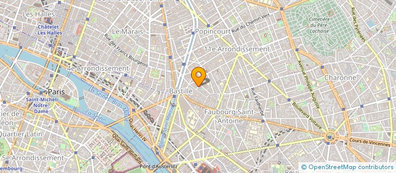 localisation de l'entreprise CAFE DE LA DANSE MUSIQUE ET ARTS  PARIS