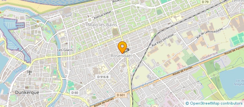 localisation de l'entreprise CAFE DE LA MAIRIE à DUNKERQUE