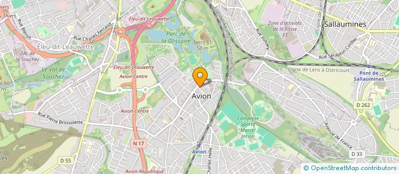 localisation de l'entreprise CAFE DE LA MAIRIE à AVION
