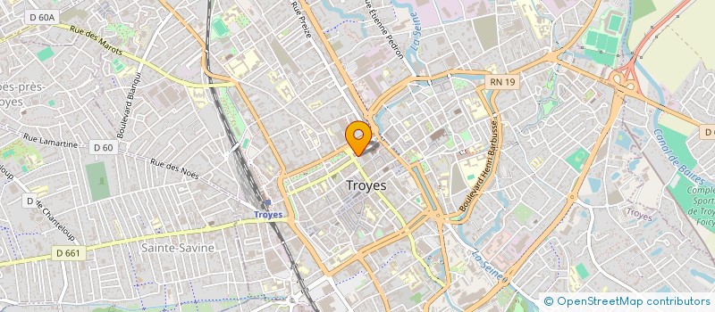 localisation de l'entreprise CAFE DE LA PAIX BRASSERIE RESTAURANT  TROYES