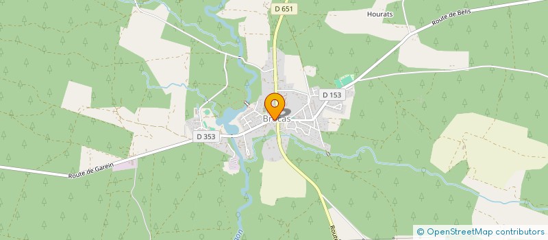 localisation de l'entreprise CAFE DE LA PLACE  BROCAS