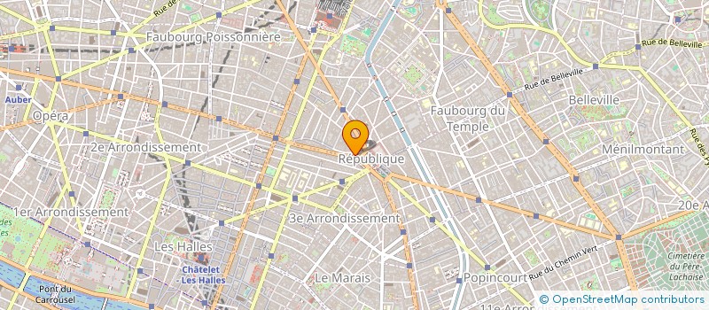 localisation de l'entreprise CAFE DE LA REPUBLIQUE à ISSY-LES-MOULINEAUX