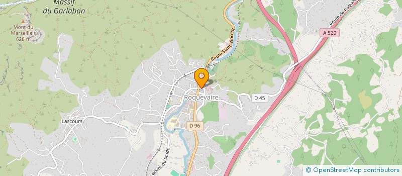 localisation de l'entreprise CAFE DE PROVENCE  ROQUEVAIRE