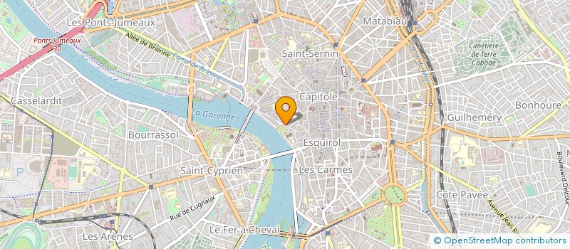 localisation de l'entreprise CAFE DES ARTISTES à TOULOUSE