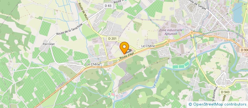 localisation de l'entreprise CAFE DES COULEURS  APT