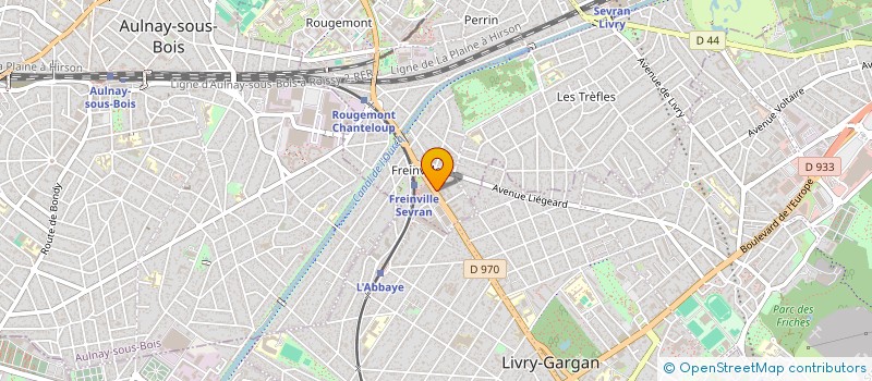 localisation de l'entreprise CAFE DES FREINS à SEVRAN