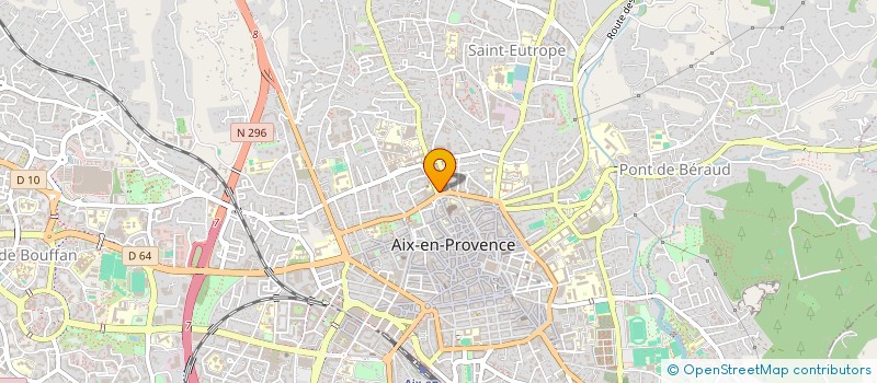 localisation de l'entreprise CAFE DES NEGOCIANTS à AIX-EN-PROVENCE