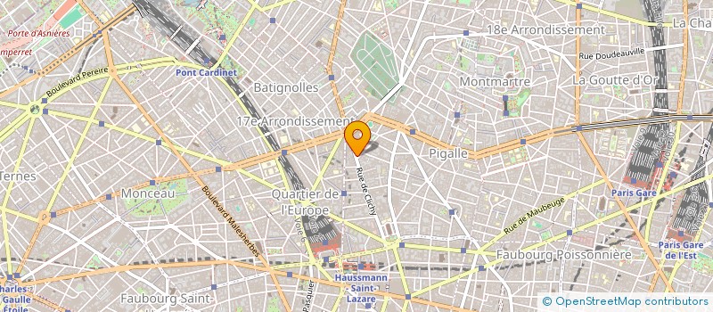 localisation de l'entreprise CAFE DES ROSES  PARIS