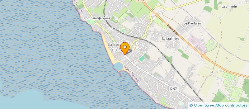 localisation de l'entreprise CAFE DES SPORTS  LA BERNERIE-EN-RETZ