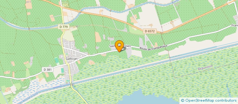 localisation de l'entreprise CAFE DES SPORTS à VAUVERT