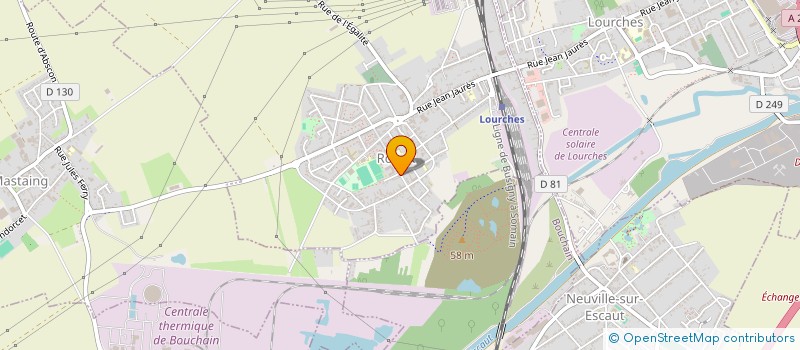 localisation de l'entreprise CAFE DES SPORTS à RŒULX