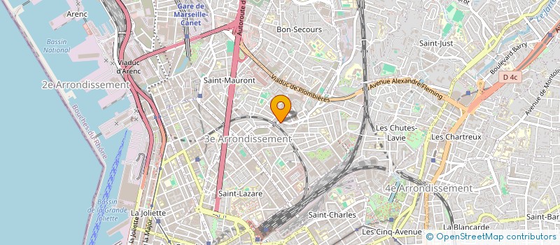 localisation de l'entreprise CAFE DOSTLAR à MARSEILLE