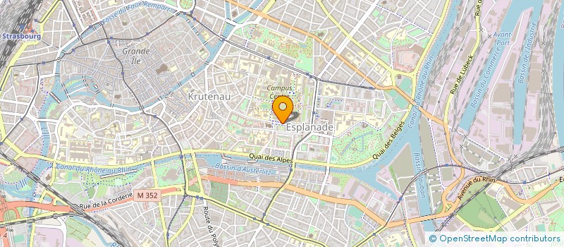 localisation de l'entreprise CAFE DOURCE à STRASBOURG