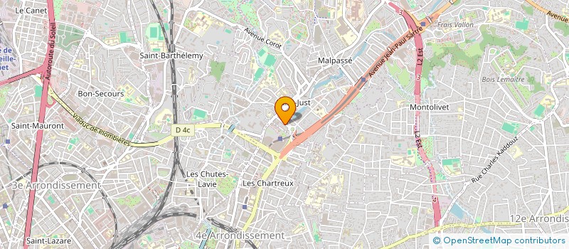 localisation de l'entreprise CAFE DU COIN à MARSEILLE