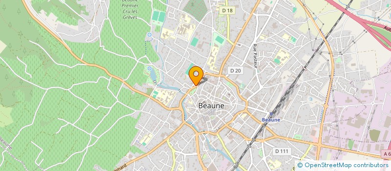 localisation de l'entreprise CAFE DU SQUARE à BEAUNE