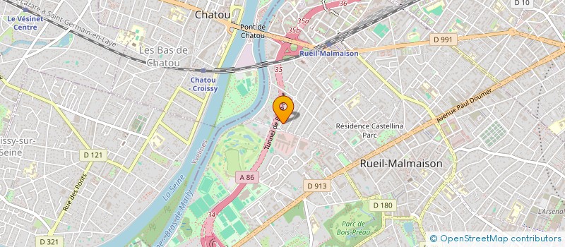 localisation de l'entreprise CAFE EMPLOI DE RUEIL à RUEIL-MALMAISON