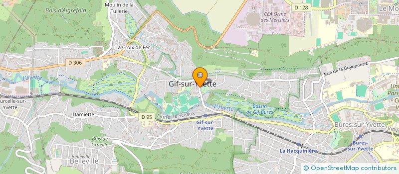 localisation de l'entreprise CAFE ET DELICES  GIF-SUR-YVETTE