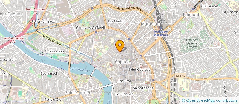 localisation de l'entreprise CAFE FIKA  TOULOUSE