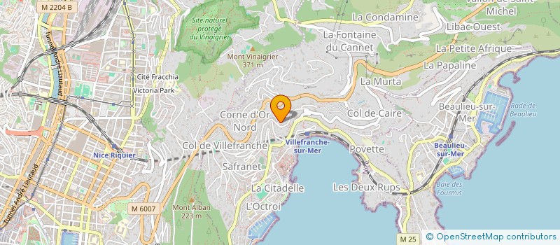 localisation de l'entreprise CAFE FOR TWO  VILLEFRANCHE-SUR-MER