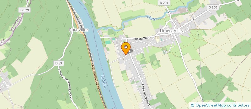 localisation de l'entreprise CAFE GOURMAND  SAINTE-GENEVIEVE-LES-GASNY