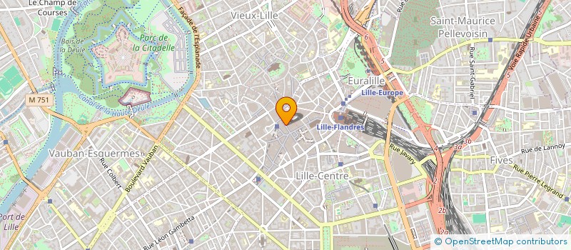 localisation de l'entreprise CAFE GRAND PLACE à LILLE