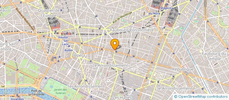 localisation de l'entreprise CAFE H  PARIS