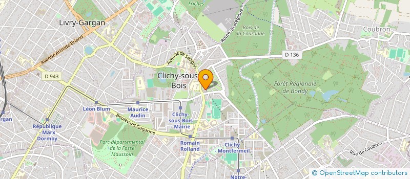 localisation de l'entreprise CAFE ISTANBUL à CLICHY-SOUS-BOIS