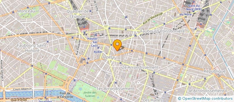 localisation de l'entreprise CAFE KITSUNE  PARIS