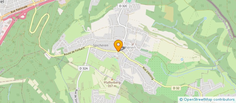 localisation de l'entreprise CAFE KLATSCH  SPICHEREN