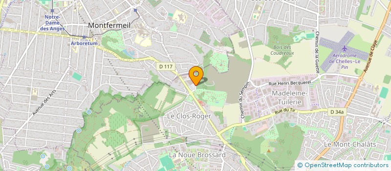 localisation de l'entreprise CAFE KRISTAL à CHELLES