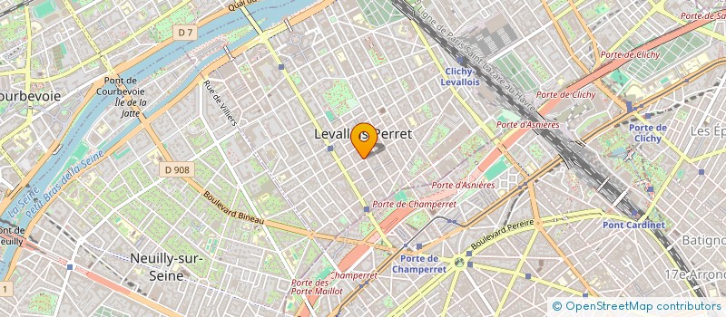 localisation de l'entreprise CAFE L'ESCALE à LEVALLOIS-PERRET