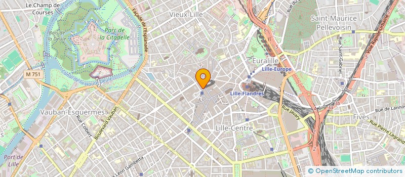 localisation de l'entreprise CAFE LA DEESSE à LILLE