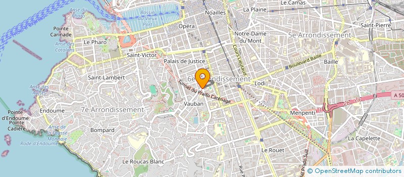localisation de l'entreprise CAFE LE GALLIA à MARSEILLE