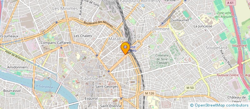 localisation de l'entreprise CAFE LE REMBLAS à TOULOUSE