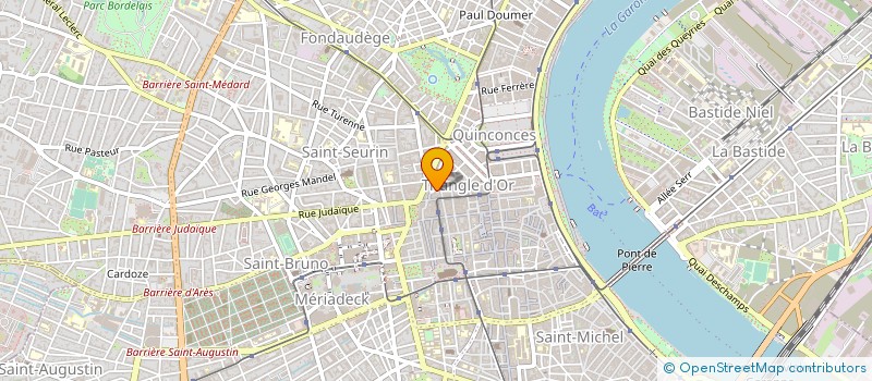 localisation de l'entreprise CAFE LINO à BORDEAUX