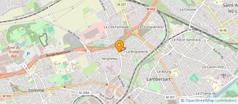 localisation de l'entreprise CAFE LITTERAIRE DE LAMBERSART à LAMBERSART