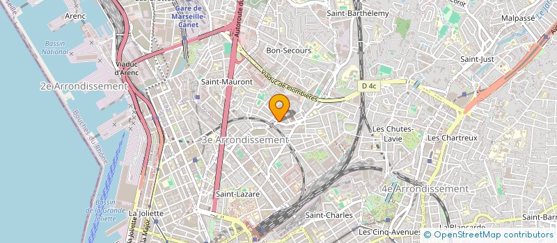 localisation de l'entreprise CAFE LOUBON à MARSEILLE