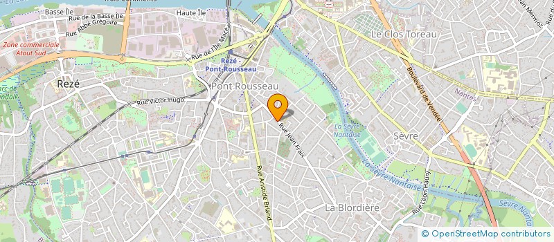 localisation de l'entreprise CAFE LOULE  REZE