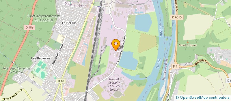 localisation de l'entreprise CAFE MACHINE PRO  OISSEL