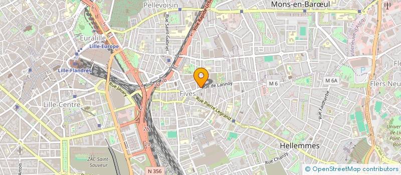 localisation de l'entreprise CAFE MARHABA à LILLE